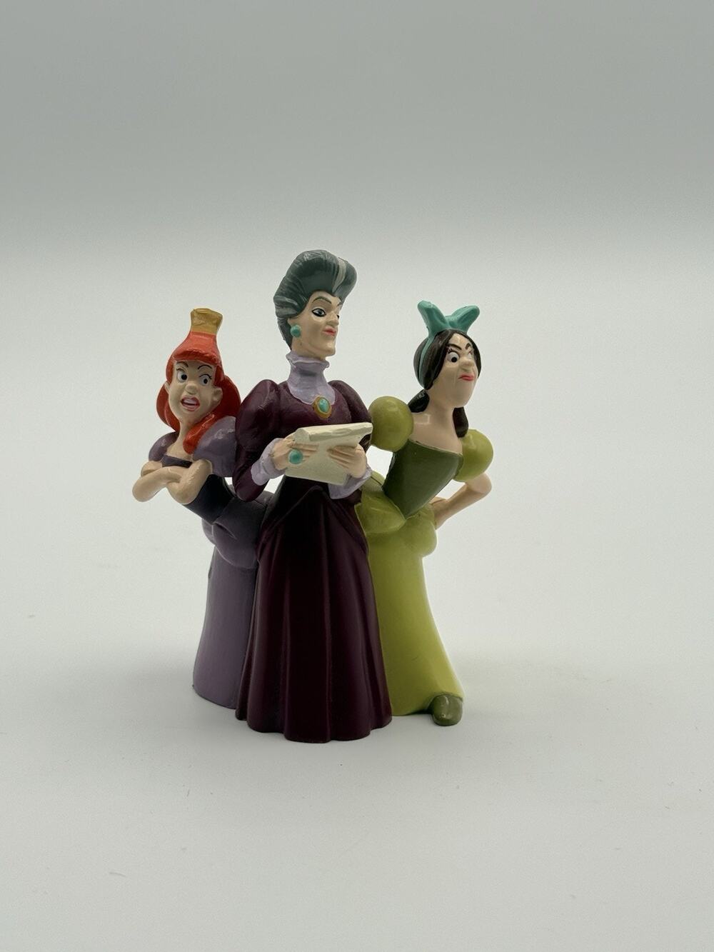 DISNEY Store Lil Classics CINDERELLA EVIL STEPMOTHER & SISTERS PVC Figurine Trio
